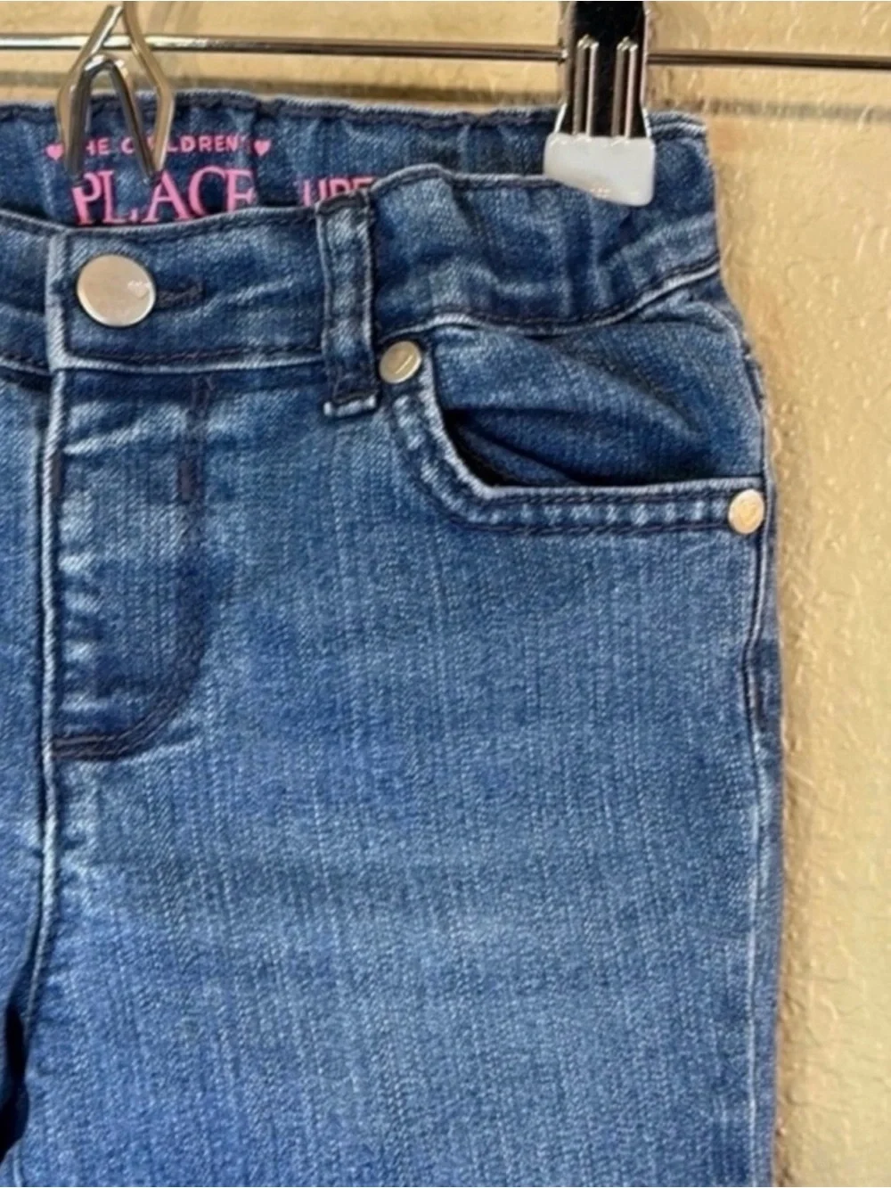 Children’s Place Jeans Girls Super Skinny Denim Blue Jeans Kids 5T Preppy Casual